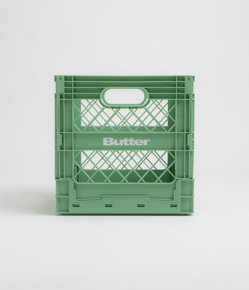 Butter Goods x Madlib Collapsible Record Crate in Sage