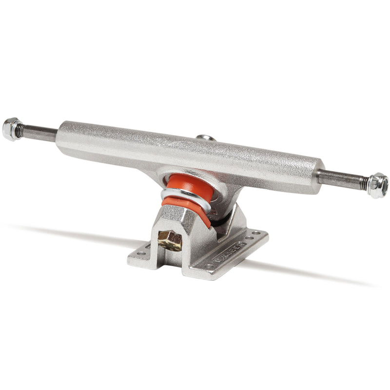 Caliber 3 Raked 9" w/Shim Longboard Trucks - Raw 44 Degree - 157mm