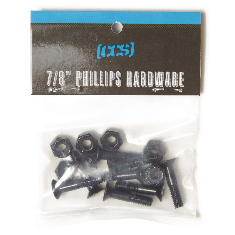 CCS 7/8" Phillips Hardware - Black