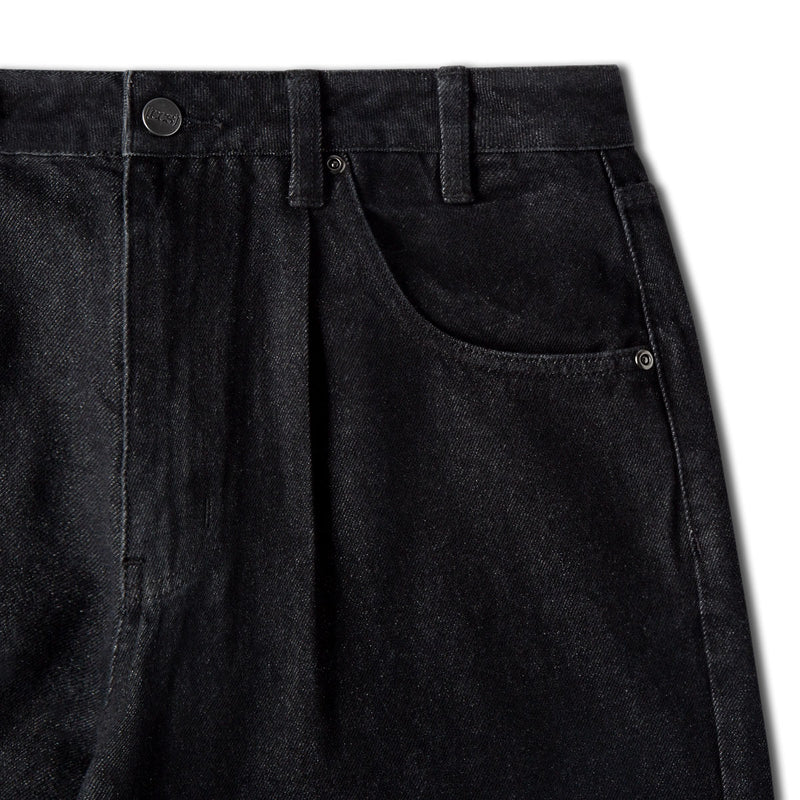 CCS 97 Star Denim Shorts - Old Black