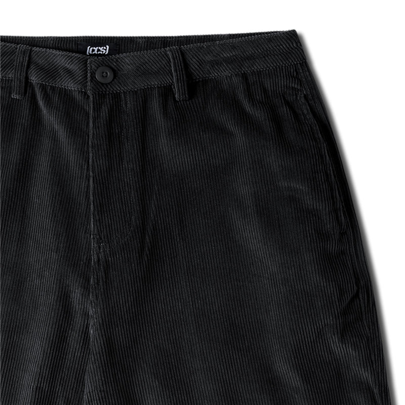 CCS Baggy Taper Corduroy Pants - Black