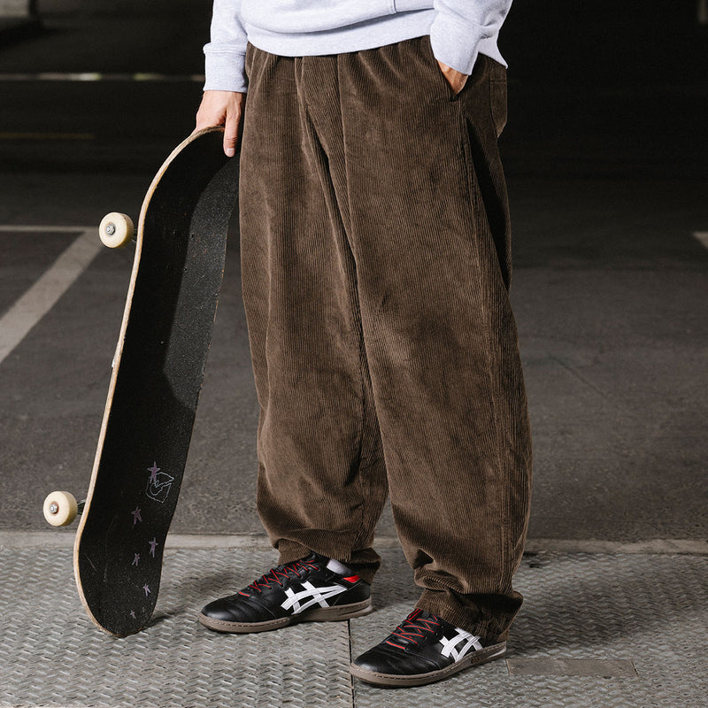 CCS Baggy Taper Corduroy Pants - Brown