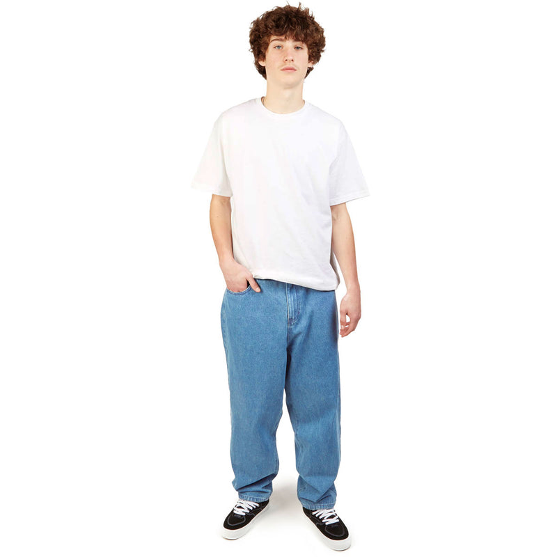 CCS Baggy Taper Denim Jeans - Medium Wash