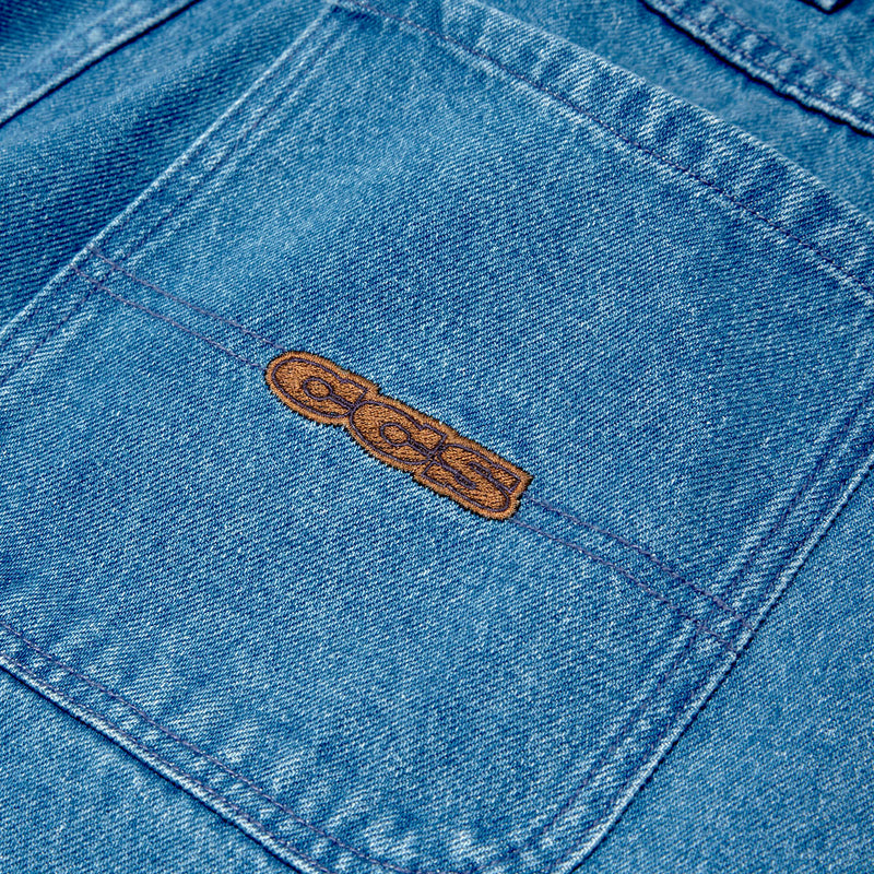 CCS Baggy Taper Denim Jeans - Medium Wash