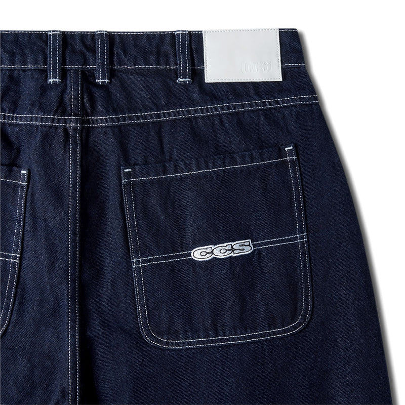 CCS Baggy Taper Denim Jeans - Overdyed Navy