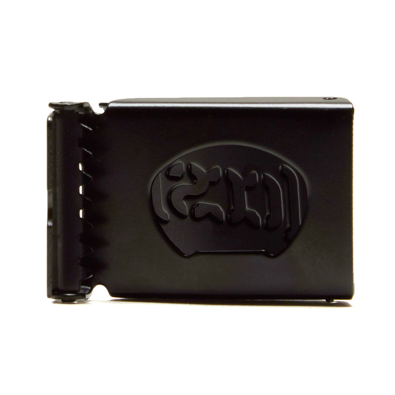 CCS Black Logo Buckle Belt - Checkerboard