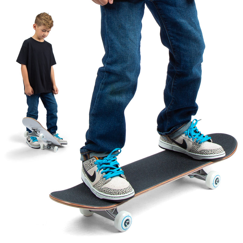 CCS Diamond Plate Embossed Mini Skateboard Complete