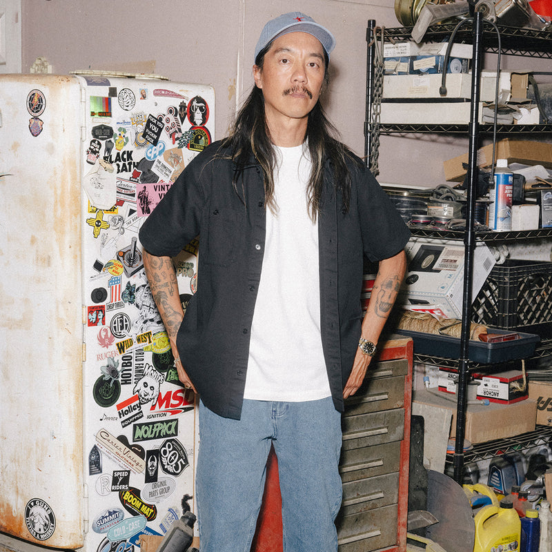 CCS Heavy Cotton Work Shirt - Black