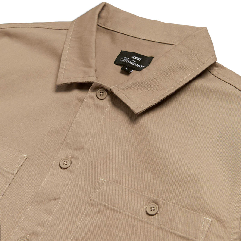 CCS Heavy Cotton Work Shirt - Khaki