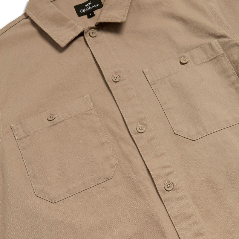 CCS Heavy Cotton Work Shirt - Khaki