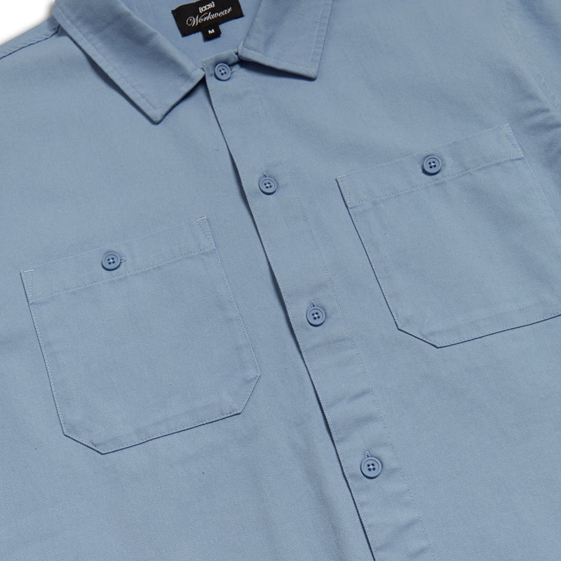 CCS Heavy Cotton Work Shirt - Light Blue
