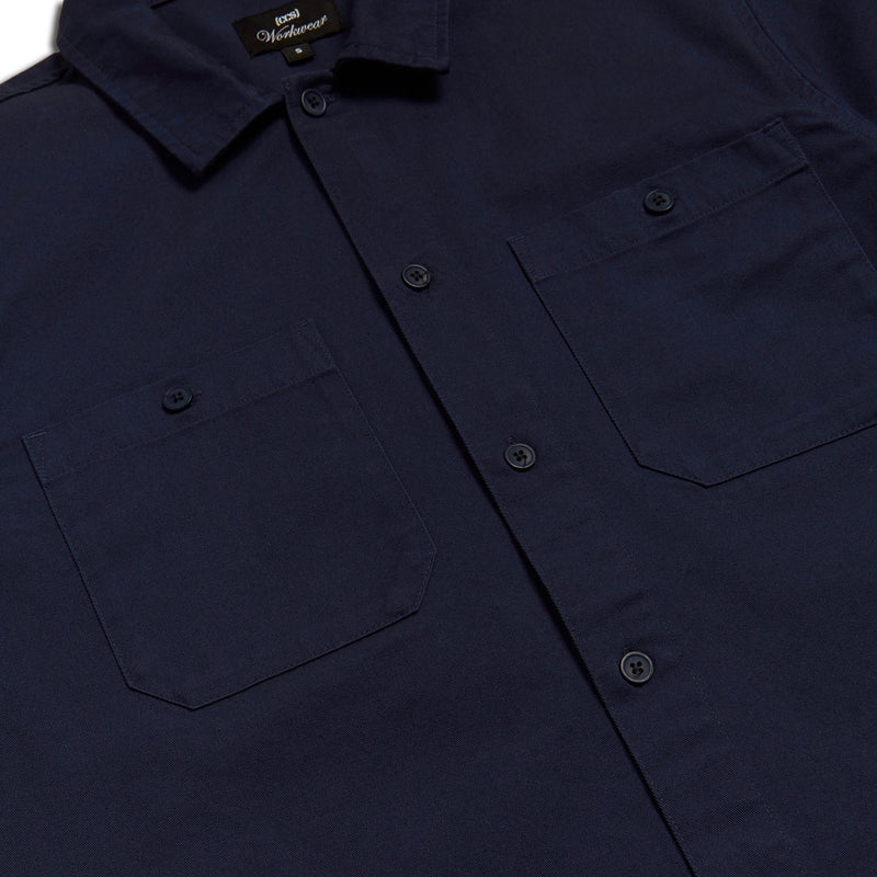 CCS Heavy Cotton Work Shirt - Navy