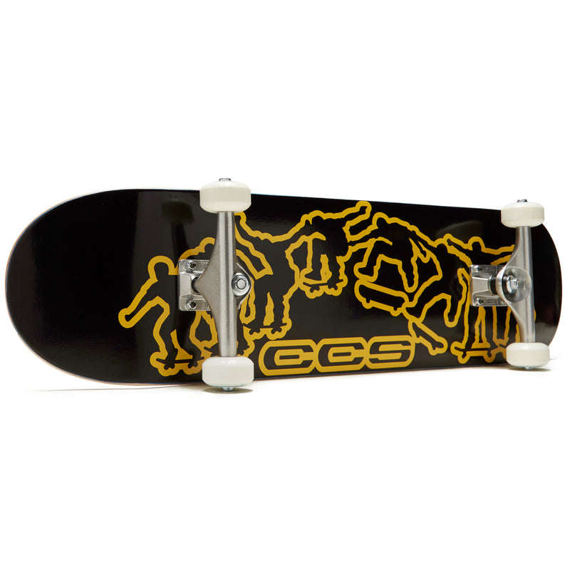 CCS Kickflip 2000 Skateboard Complete - Black - 8.00"