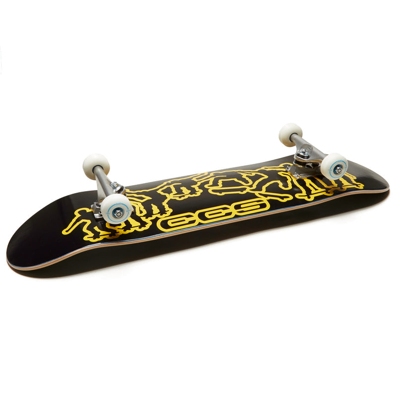CCS Kickflip 2000 Skateboard Complete - Black - 8.00"