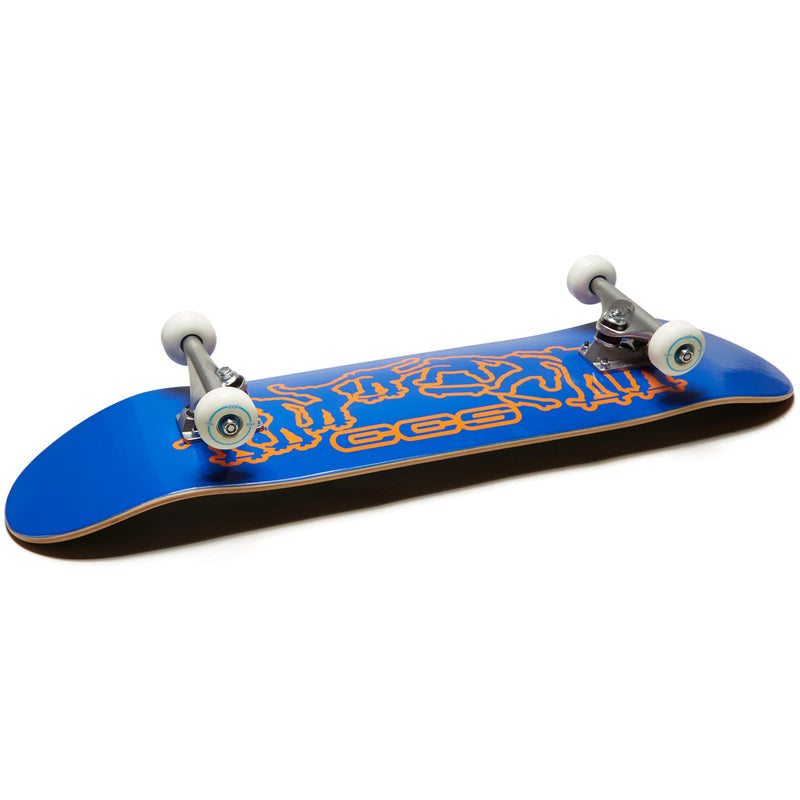 CCS Kickflip 2000 Skateboard Complete - Blue - 7.50"