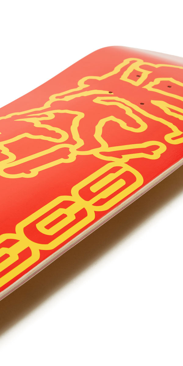 CCS Kickflip 2000 Skateboard Complete - Red - 8.25"