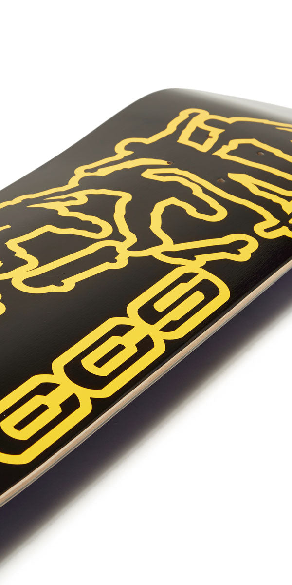 CCS Kickflip 2000 Skateboard Deck - Black - 8.00"