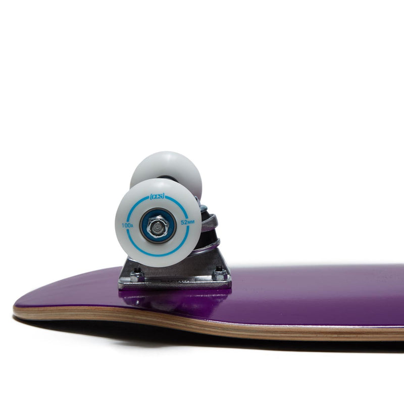 CCS Logo Cruiser Skateboard Complete - Purple - 8.00"