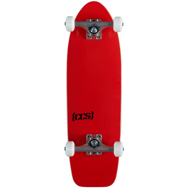 CCS Logo Cruiser Skateboard Complete - Red - 8.00"