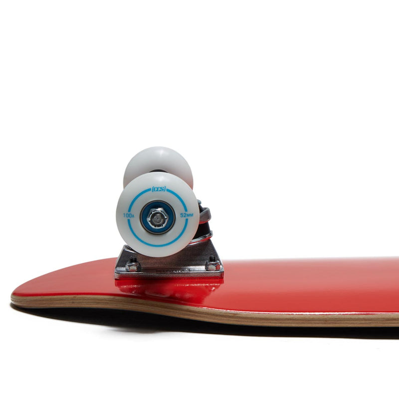 CCS Logo Cruiser Skateboard Complete - Red - 8.00"