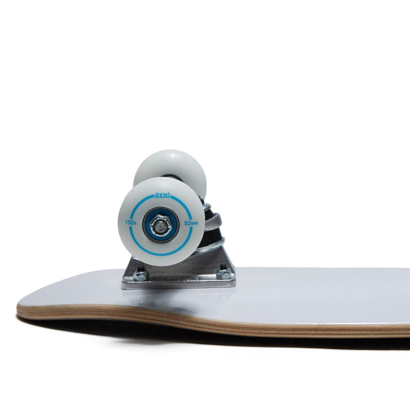 CCS Logo Cruiser Skateboard Complete - White - 8.00"
