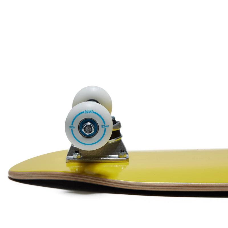 CCS Logo Cruiser Skateboard Complete - Yellow - 8.00"