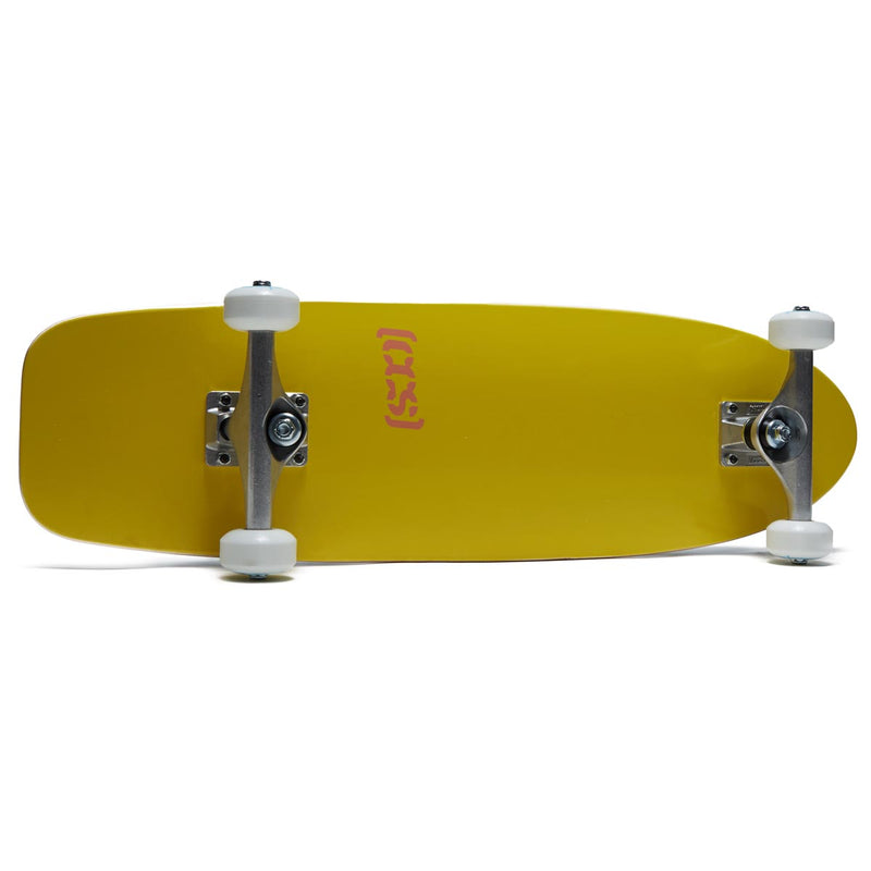 CCS Logo Cruiser Skateboard Complete - Yellow - 8.00"