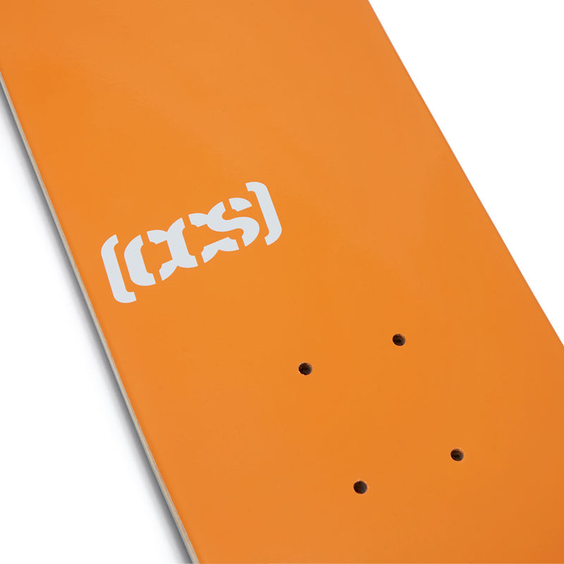 CCS Logo Mini Skateboard Deck - Orange