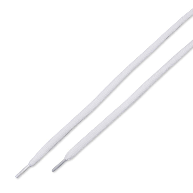 CCS Oval Shoelaces - White