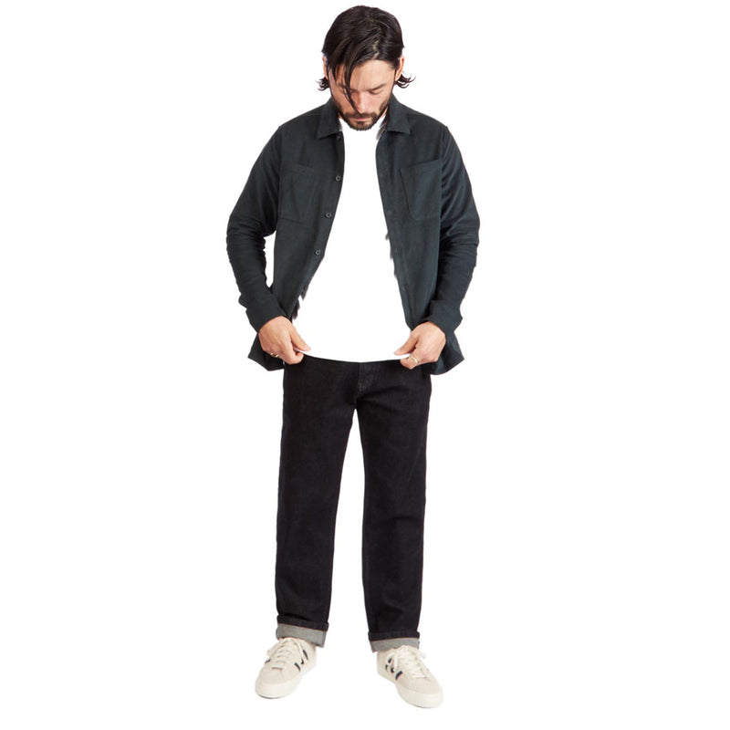 CCS Relaxed Stretch Denim Jeans - 12oz Black