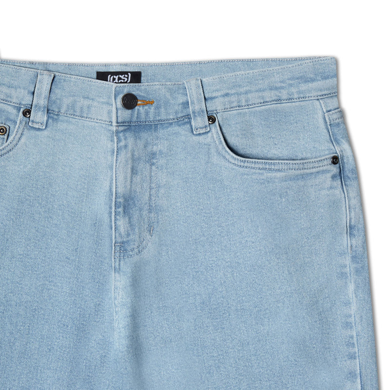 CCS Relaxed Stretch Denim Jeans - 12oz Bleach Wash