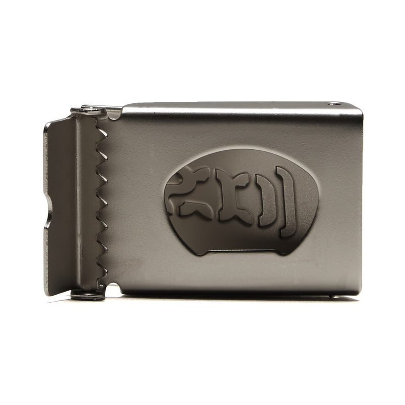 CCS Silver Logo Buckle Belt - Checkerboard