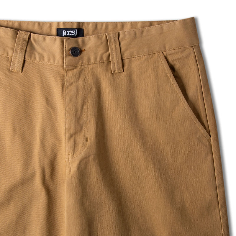CCS Slim Stretch Chino Pants - Khaki