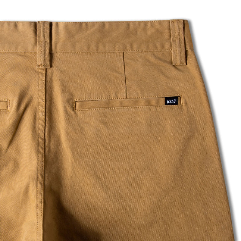 CCS Slim Stretch Chino Pants - Khaki