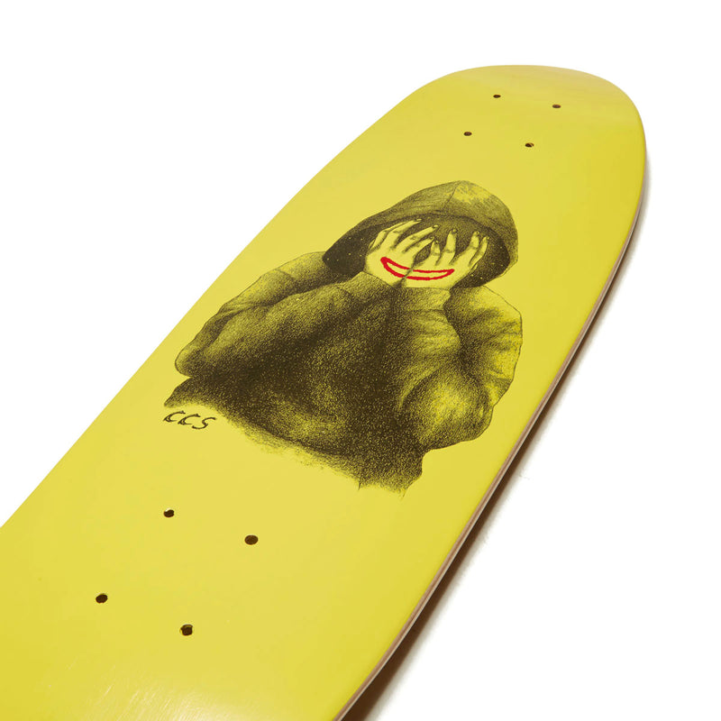 CCS Smile on The Surface Crusier Skateboard Complete - Yellow - 8.00"