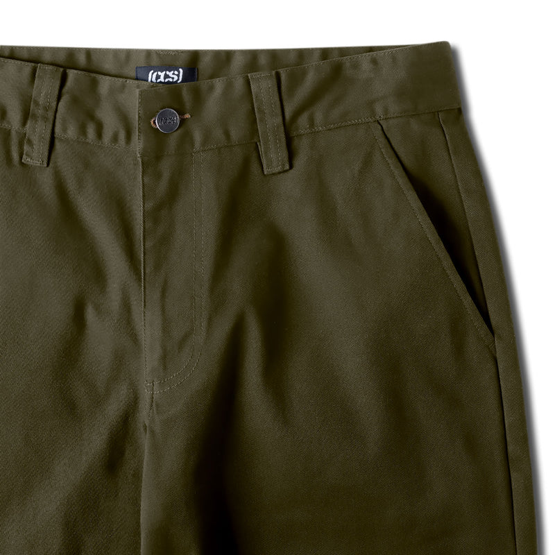 CCS Straight Stretch Chino Pants - Olive