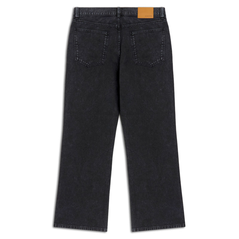 CCS Western Bootcut Denim Jeans - Acid Wash Black