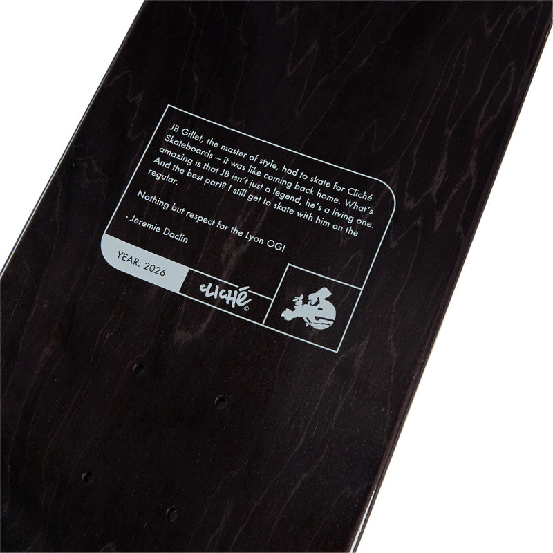 Cliché JB Lyon Skateboard Deck - 8.00"