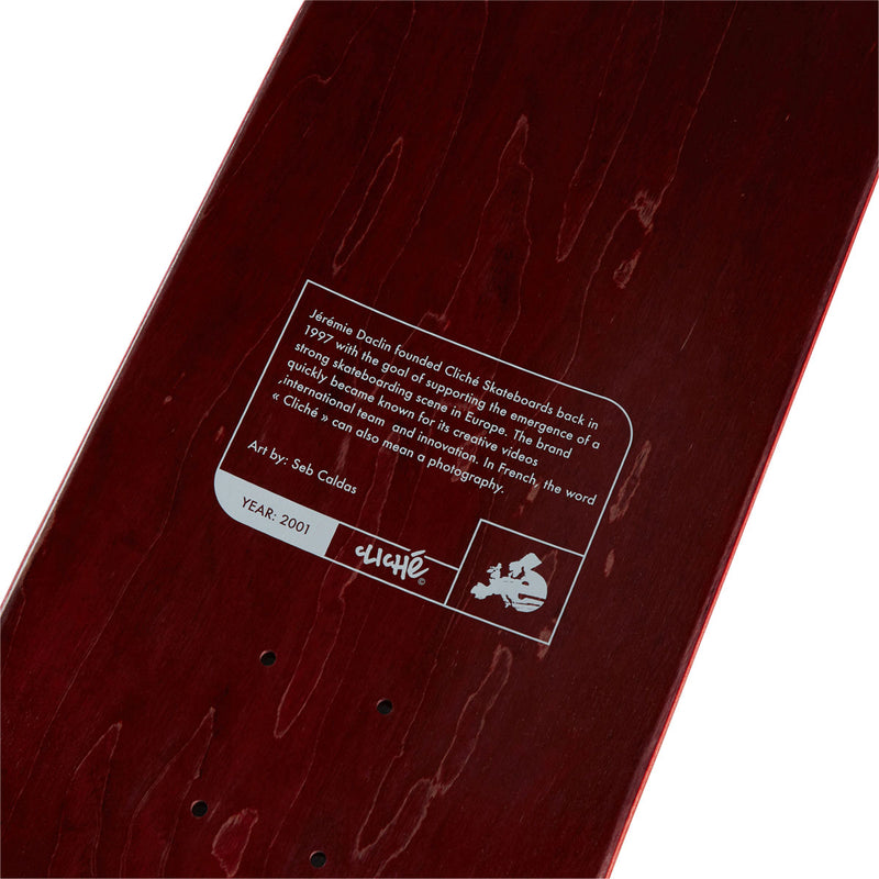 Cliché Jeremie Daclin Camera Skateboard Deck - 8.50"