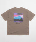 Columbia CSC Heavyweight Back Graphic T-Shirt in Iron and Photoreal CMYK