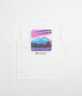 Columbia CSC Heavyweight Back Graphic T-Shirt in White and Photoreal CMYK