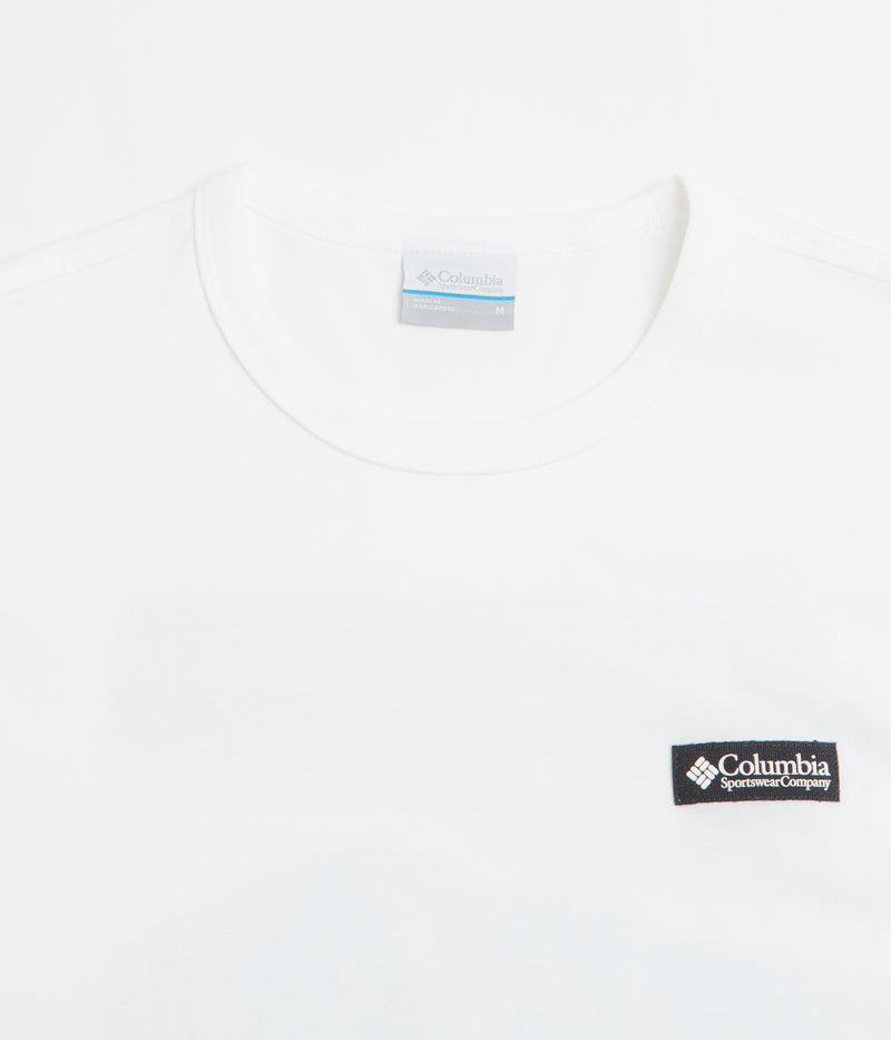 Columbia CSC Heavyweight Back Graphic T-Shirt in White and Photoreal CMYK