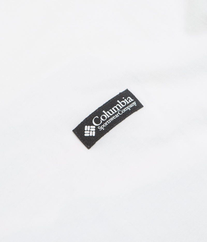 Columbia CSC Heavyweight Back Graphic T-Shirt in White and Photoreal CMYK