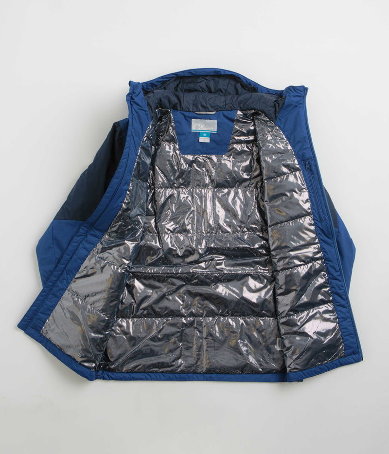 Columbia Point Park II Insulated Jacket in Mountain Blue and Collegiate Navy