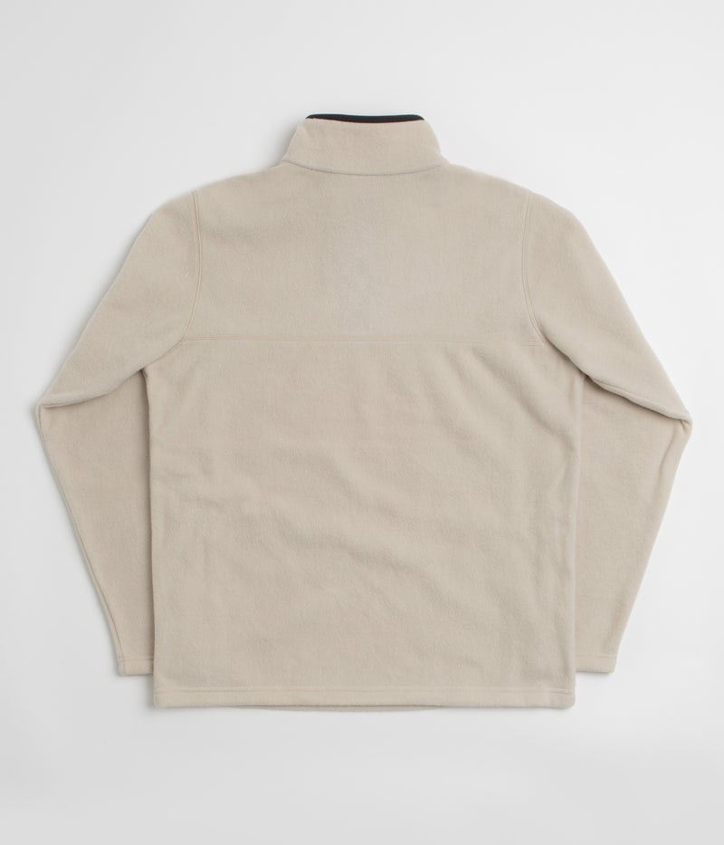 Columbia Steens Mountain II Half Snap Fleece in Ancient Fossil and Black