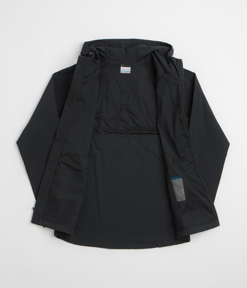 Columbia Tech II Wind Full Zip Jacket in Black
