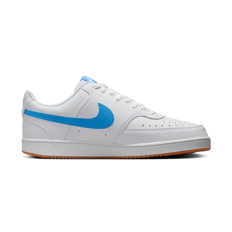 Court Vision Low White University Blue Men's Shoes