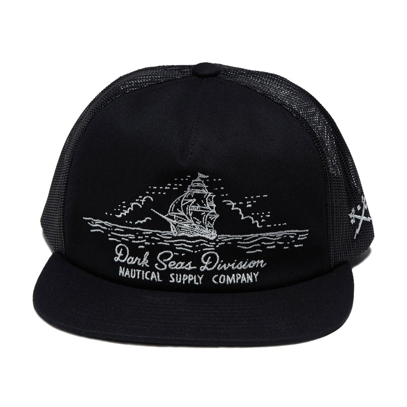 Dark Seas Tall Ship Hat - Black II