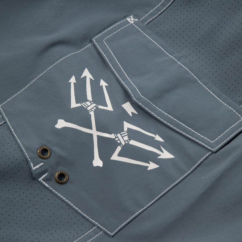 Dark Seas Windward Boardshorts - Storm