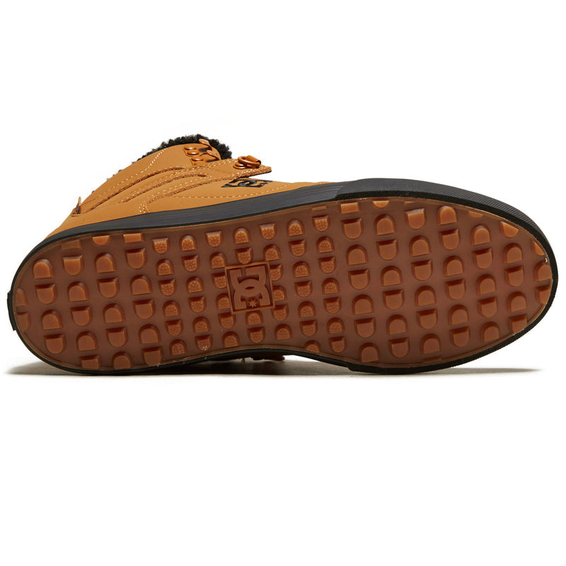 DC Pure High-top Wc Winter Shoes - Wheat/Black